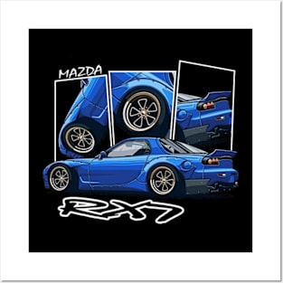 Mazda RX7, JDM Posters and Art